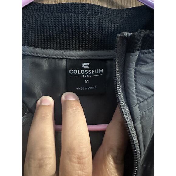 NWT Iowa Hawkeyes Colosseum pullover jacket black Mens size Medium Collegiate - Picture 2 of 15